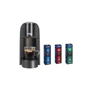 Generico Macchina Caffitaly System, VOLTA S36 a Capsule, CON TRE BOX BORBONE INCLUSE- (GRIGIA)