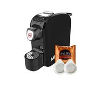 Generico MACCHINA DA CAFFÈ MITO PER CIALDE ESE 44 + 100 CIALDE SAIDA ORANGE CREMA + KIT 100PZ ZUCCHERO, PALETTINI, BICCHIERINI