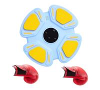 Generico Macchina da Punch Musicale,Allenamento A Parete con Luce | Macchina da Pugilato,per Adulti E Bambini, Palestra Domestica, Ufficio, Esercizio Fitness E Reazione