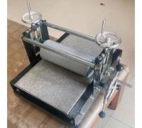 Generico Macchina da Stampa for Incisione da Tavolo, Design Efficiente A Doppio Rullo, Facile da Installare for La Visualizzazione di Decorazioni E La Stampa di Segnalibri(B 390X543mm)