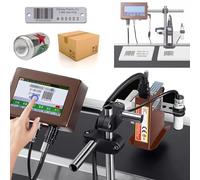 Generico Macchina Di Codifica A Getto D'inchiostro Per Linea Di Produzione, Stampante A Getto D'inchiostro Industriale, Supporto Di Più Lingue, Codificatore A Getto D'inchiostro Automatico(12.7mm)