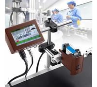 Generico Macchina Di Codifica Automatica Con Più Lingue, Piccola Stampante A Getto D'inchiostro, Stampanti A Getto D'inchiostro Industriali, Apparecchiature Di Codifica E Marcatura 300DPI(12.7mm)