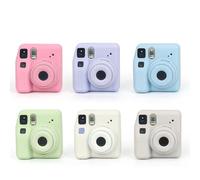 Generico Macchina fotografica Custodia protettiva Cover Sleeve Shell Silicone Soft Shockproof per instax mini SE Camera (Green)