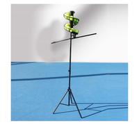 Generico Macchina Lanciapalline da Tennis, Portatile,Altezza Regolabile da 130 Cm A 180 Cm,for Allenamento(Palline Non Incluse)(Without Extra Track)