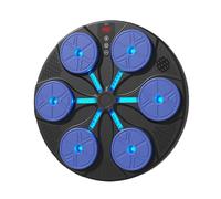 Generico Macchina per Boxe con Musica - 8 modalità di Bersaglio Interattivo Intelligente - con RGB, Installazione A Parete E Musica,per Donne E Adulti per Casa, Ufficio, Palestra E Fitness