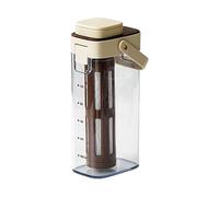 Generico Macchina Per Caffè Freddo - Coperchio Ermetico Di Grande Capacità Da 1000 Ml | Contenitore Per Bevande Per Macchina Per Tè Freddo 12,5x8,6x25,7 Cm | Per La Conservazione 'acqua Domestica Per
