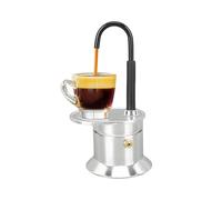 Generico Macchina per Caffè,Macchina per Caffè - Pentolino In Tubo Di Alluminio Alimentare Per Cucina Picnic Casa Giardino Principianti Esterni