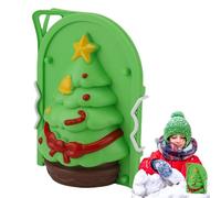 Generico Macchina per Creare Palle di Neve - Gioco Creativo E Interattivo | Kit per la Realizzazione di Palle di Neve | per Patio Giardino Inverno All'aperto Area Giochi Adulti E Bambini