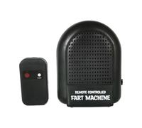Genérico Macchina per i piedi con telecomando, 11,6 x 9,3 x 3,8 cm, compatta con telecomando, dispositivo wireless con suoni realistici, del giorno degli innocenti, dispositivo umoristico