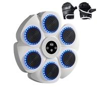 Generico Macchina per Il Pugilato Musicale, Parete della Macchina per Il Pugilato Musicale, Macchina da Boxe con 9 modalità, Allenatore di Boxe a Parete per Bambini, Amici di Famiglia