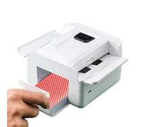 Genérico Macchina per la raccolta di carte - Accessorio automatico per | Sbucciatore Automotive per Viaggi Quotidiani, Riunione A Casa, Torneo, Campeggio, Famiglia, Cazzuatore Di Carte con Batteria