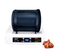 Generico Macchina per Marinatura Sottovuoto da 5 Litri, Tipo A Tamburo Elettrico Commerciale, Tempo Regolabile 10 Ore, Marinatura Multiuso per Carne E Verdure, Lavorazione Alimentare in Laboratorio