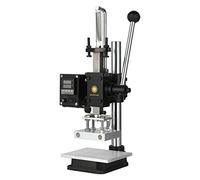 Generico Macchina per Stampa A Caldo, Goffratura A Temperatura Regolabile, Set di Simboli Alfanumerici, Goffratura su Pelle E Plastica (Hot Pressing Plate: 5 * 7cm)