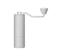 Generico Macinacaffè manuale C5 EspressoHand Grinder regolabile con nucleo in acciaio Burr portatile da esterno(C5 White)