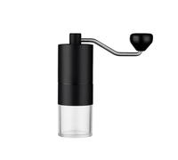 Generico Macinacaffè manuale portatile da viaggio for casa e ufficio con impostazioni di grossolanità facile usare(Black)