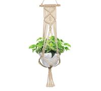 Generico Macrame Plant Holder - Indoor Hanging Long Planter Basket Rope