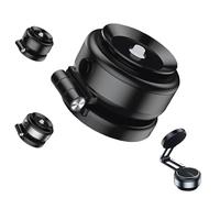 Generico Maggrip Pro 360, Mag Grip Pro 360, Maggrip Pro 360 Suction Magnet Phone Holder, Fall Car Electric Suction Cup Vacuum Magnetic Phone Holder (Black)