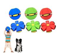 Generico Magic Meta Ball, Magic Bouncing Ball, Children's Bouncing Balls with 6 Lights, Magic Flying Saucer for Parent-Child Interaction Indoor & Outdoor Use (3pcs)