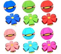 Generico Magic Meta Ball, Magic Bouncing Ball, Children's Bouncing Balls with 6 Lights, Magic Flying Saucer for Parent-Child Interaction Indoor & Outdoor Use (6pcs)