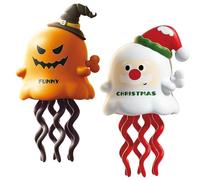 Generico Magical Mini Dancing Ghost, Christmas - Creative Twisting Clockwork Slide, Dance And Swinging 3D Clockwork Ghosts Toy, for Halloween&Christmas, Birthday Gifts (B+E)