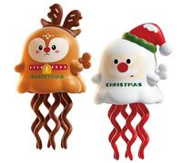 Generico Magical Mini Dancing Ghost, Christmas - Creative Twisting Clockwork Slide, Dance And Swinging 3D Clockwork Ghosts Toy, for Halloween&Christmas, Birthday Gifts (D+E)