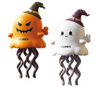 Generico Magical Mini Dancing Ghost, Christmas - Creative Twisting Clockwork Slide, Dance And Swinging 3D Clockwork Ghosts Toy, for Halloween&Christmas, Birthday Gifts (B+C)
