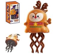 Generico Magical Mini Dancing Ghost, Christmas - Creative Twisting Clockwork Slide, Dance And Swinging 3D Clockwork Ghosts Toy, for Halloween&Christmas, Birthday Gifts (D)