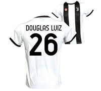 Generico Maglia Calcio bianconera Personalizzata Douglas Luiz 26 creata utilizzando Maglia Replica Autorizzata 2024-2025 Taglie da Adulto (IT, Testo, M, Regular, Regular, bianconera)