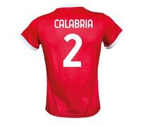 Generico Maglia Calcio Calabria 2 rossonera Stagione 2023/2024 Replica Autorizzata Taglie da Bambino e Adulto. (XL-Adulto)