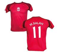 Generico Maglia Calcio Mohamed Salah 11 Home Liverpool Ufficiale Autorizzata Taglie da Adulto e Bambino (L-Adulto)
