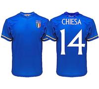 Generico Maglia Chiesa Italia Azzurri Personalizzata 2023 2024 Replica Ufficiale Bambino Adulto Nazionale 100% Poliestere