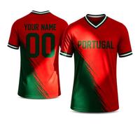 Generico Maglia da Calcio Personalizzata per 2026 Divisa con Nome Numero e Squadra su Misura per Uomo Donna e Bambino, Ideale per tifare e Guardare Le Partite di Calcio