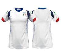 Generico Maglia Italia Neutra Bianca Ufficiale E U R O 2024 Adulto Ragazzo Bambino Trasferta Senza Nome Senza Numero