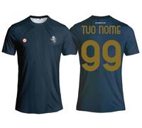 Generico Maglia J*U*V*E Third Personalizzabile, Numero 99, Adulto e Bambino, Blu Navy Personalizzata