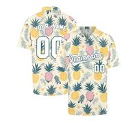 Generico Maglia Uomo con Bottoni Personalizzabile, T-Shirt a Righe Fai da Te per Un Look Unico, Ideale per Calcio, Golf e Tempo Libero, Tessuto Anti-Odore e Morbido