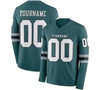 Generico Maglie da Football Americano Personalizzate, Uniformi da Rugby con Stampa Nome e Numero per Uomini, Donne e Giovani
