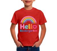 Generico Maglietta Bambino 3 Anni,Magliette per Bambini Dell'Asilo Ciao Scuola Vengo E per Il Primo Giorno di Scuola Magliette per La Laurea All'Asilo