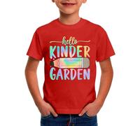 Generico Maglietta Bambino 6 Anni,Magliette per Bambini Dell'Asilo Ciao Scuola Vengo E per Il Primo Giorno di Scuola Magliette per La Laurea All'Asilo