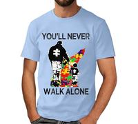 Generico Maglietta Bianca Uomo, Tshirt Uomo Estiva,Morbida per la Consapevolezza con Stampa Comoda da Indossare in Ogni Giornata Casual T-Shirt T Shirt Tee Shirts Camicia Tops