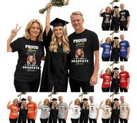 Generico Maglietta Commemorativa per il Traguardo di Laurea Capo Pratico e Stiloso per Festeggiare con Amici e Familiari nel Giorno della Consegnazione