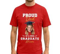 Generico Maglietta Commemorativa per il Traguardo di Laurea Capo Pratico e Stiloso per Festeggiare con Amici e Familiari nel Giorno della Consegnazione