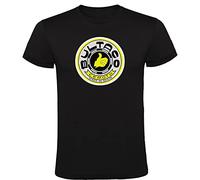 Genérico Maglietta Nera Bultaco Logo Uomo 100% Cotone Taglie S M L XL XXL, Nero , L