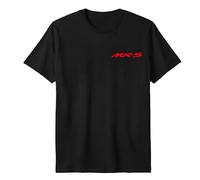 Genérico Maglietta nera Mazda MX-5 - Logo Rosso, Uomo 100% cotone, Nero , L