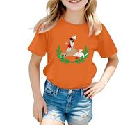 Generico Maglietta Sportiva da Ragazza,Maglietta per Bambini Indigeni Giornata della verità E della Riconciliazione con Cappotto Arancione per Bambini