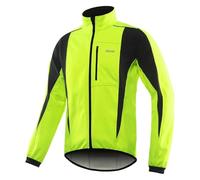 Generico Magliette Ciclismo Uomo Abbigliamento Mountain Bike Maglia Giacca Ciclismo Uomo Invernale Giacche MTB Bici Cappotto Softshell da Impermeabile Termica Antivento Tutto-Partita