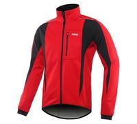 Generico Magliette Ciclismo Uomo Abbigliamento Mountain Bike Maglia Giacca Ciclismo Uomo Invernale Giacche MTB Bici Cappotto Softshell da Impermeabile Termica Antivento Tutto-Partita