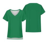 Generico Magliette Personalizzate per Uomo/Donna Progettare la Propria Camicia Aggiungi Testo/Immagine/Logo T-Shirt in Cotone Personalizzata con Foto Stampata Fronte/Retro