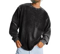 Generico Magliette Uomo Firmate Comode Leggero Manica Lunga Basic Tee Estive Girocollo Casual Oversize Tshirt Bianca Morbide Palestra Maglietta Sportiva Cotone Taglia Forti Divertenti Traspirante Top