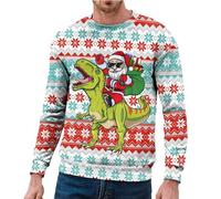 Generico Maglione con Bottoni Lana Uomo Maglioni in Lana Uomo Giacca Paillettes Uomo Maglie di Natale Coppia Maglione Natale Uomo 3XL Maglione Uomo Invernale Maglione Natalizio Uomo Donna