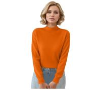 Genérico Maglione Donna Inverno Elegante Maglione Donna Basic, Morbido Caldo E Comodi Retrò Semplice Sciolto Autunno Maglione Top Morbido Caldo Stile pigro per Autunno Inverno Elastico Casa Maglioni
